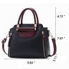 Large Capacity PU Leather Portable Shoulder Crossbody Bag