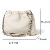 Genuine leather Bucket Shoulder Tote Bag
