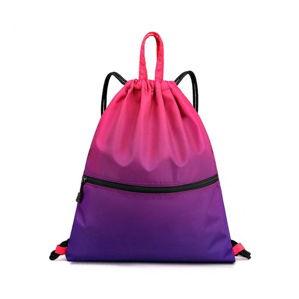 Gradual drawstring backpack bag