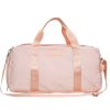 Nylon Travel Duffle Bag with Shoe Compartment & Wet Pocket
