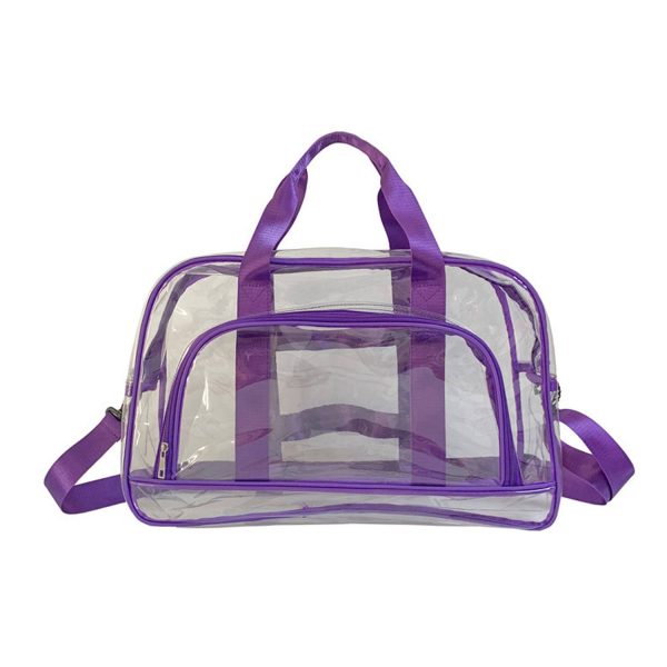 Transparent PVC Travel Duffel Bag
