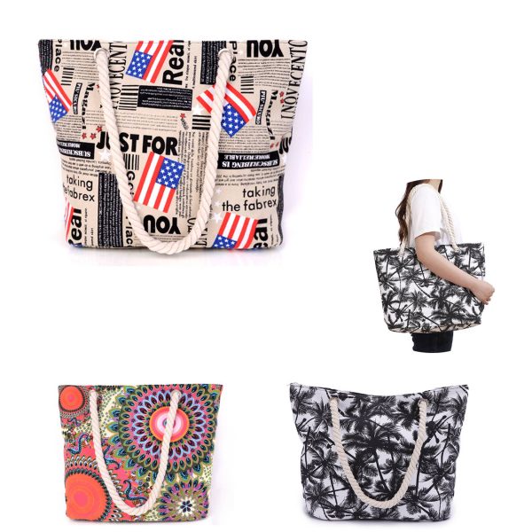 Beach Tote Canvas Bag