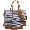 3in1 Polyester Travel Duffle Bag Set with Shoe Compartment
