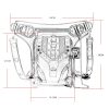 PU Leather Punk Retro Motorcycle Crossbody Bag