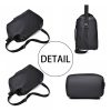 Nylon Sling Backpack with USB crossbody bag for Men