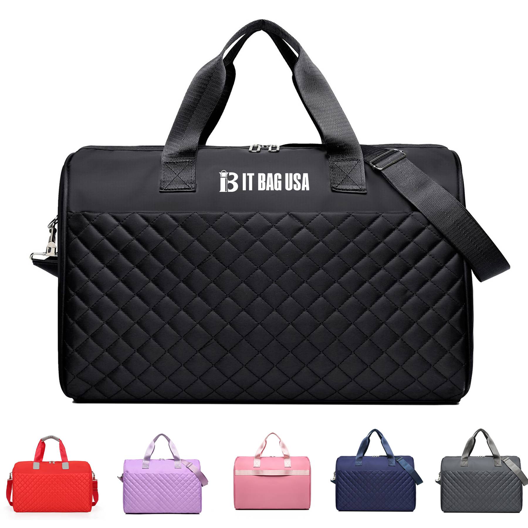 Oxford Duffel Bag with Wet Pocket for Women