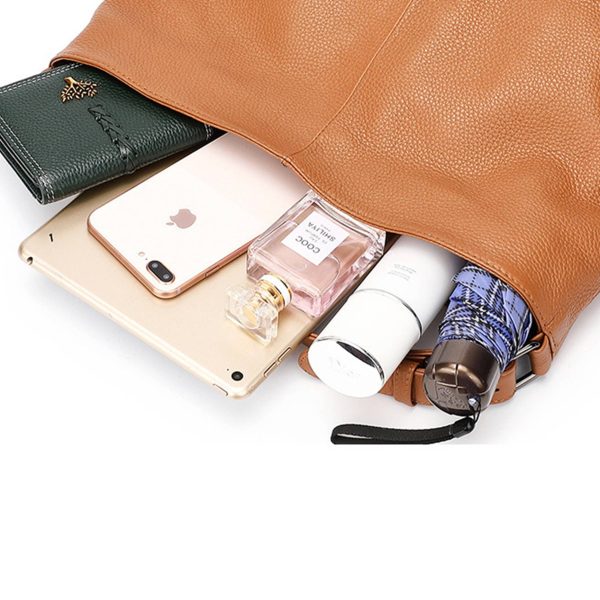 Women Soft Shoulder Tote Leather Handbags
