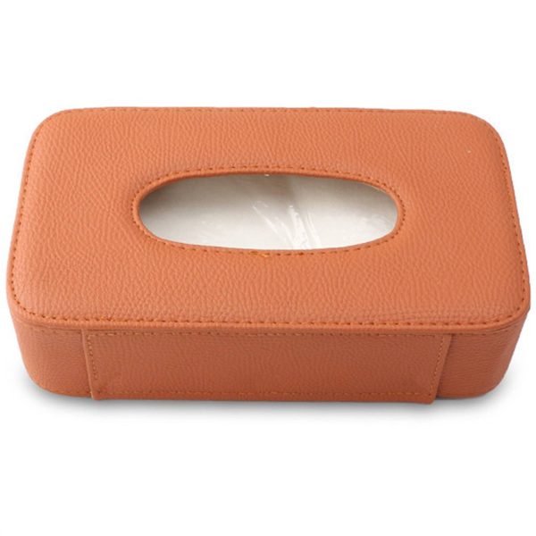 PU Leather Tissue Holder for Car