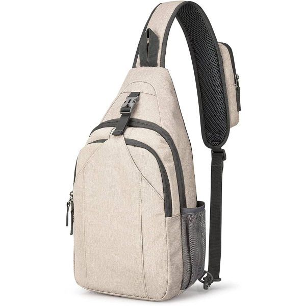 RFID Blocking Sling Backpack Crossbody Chest Bag for Hiking