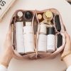 PU Leather Large Capacity Makeup Bag