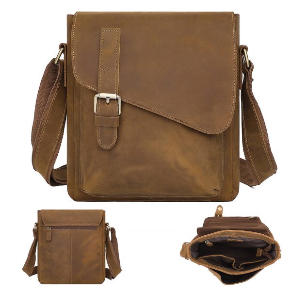 Genuine Leather Shoulder Crossbody Bags Waterproof