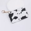 Pu Leather Cow Print Wallet