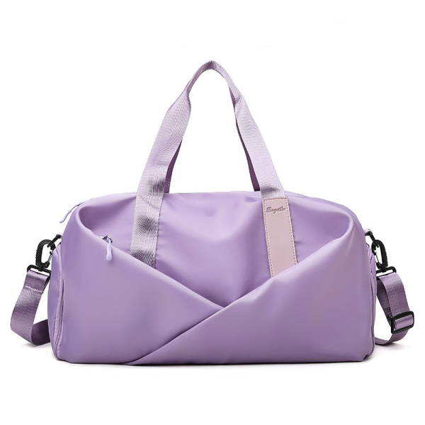 Gym Duffel Travel Bag with Wet Pocket Shoes for Women