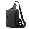 Oxford Waterproof Crossbody Bag With USB Charging Port
