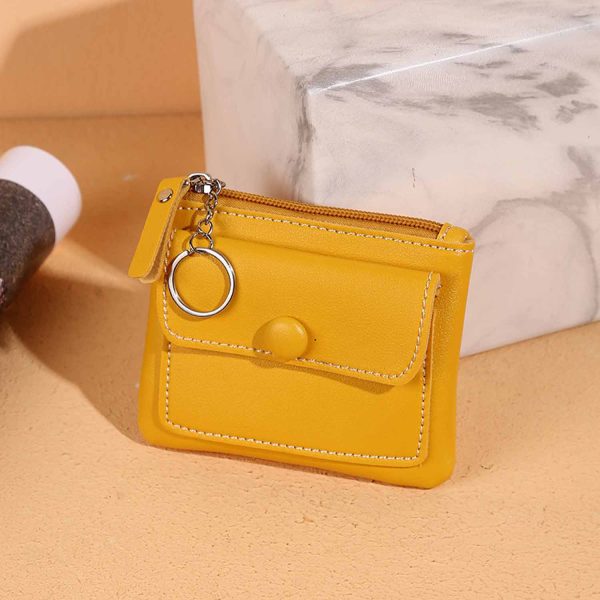 Pocket Credit Card Cases Zipper Wallet Coin Pouch Mini Purse