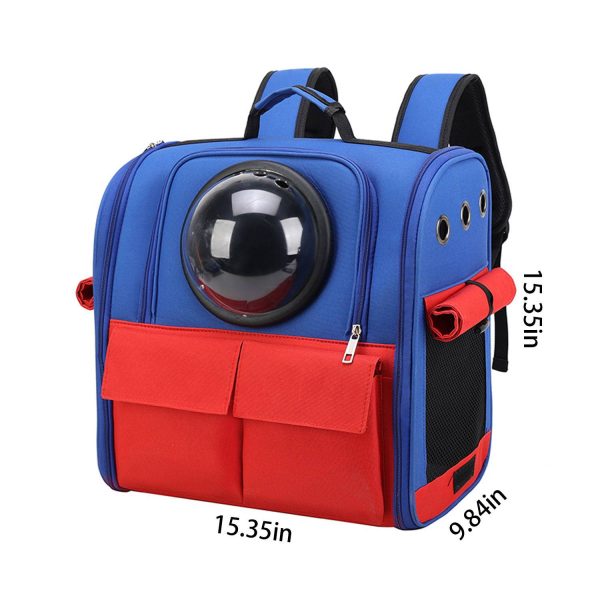 Go Out And Carry A Cat Backpack With Two Shoulders