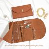 PU Large portable travel jewelry storage bag