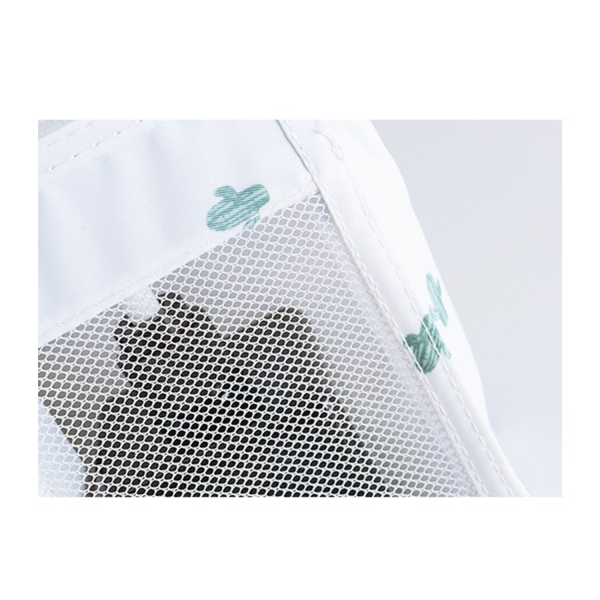 Mesh Cosmetic Zippered Makeup Bag