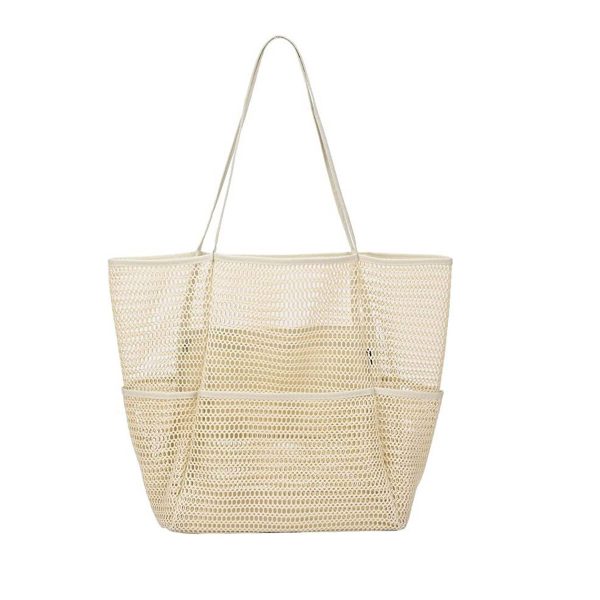 Nylon Foldable Swim Large Beach Tote Bag