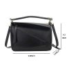 PU Contrast Crossbody Handbags Shoulder Bag For Women