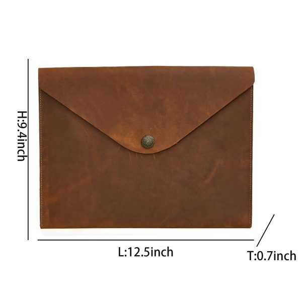 Genuine Leather Tablet Sleeve Bag Carrying Case