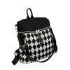 Nylon Fitness Diamond pattern Tote bag travel backpack