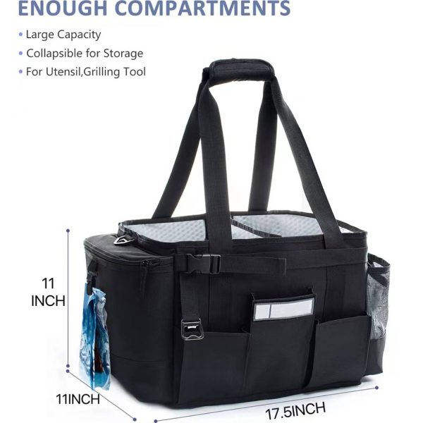 Large Grill Caddy-BBQ Camping Gear-Grilling Bag