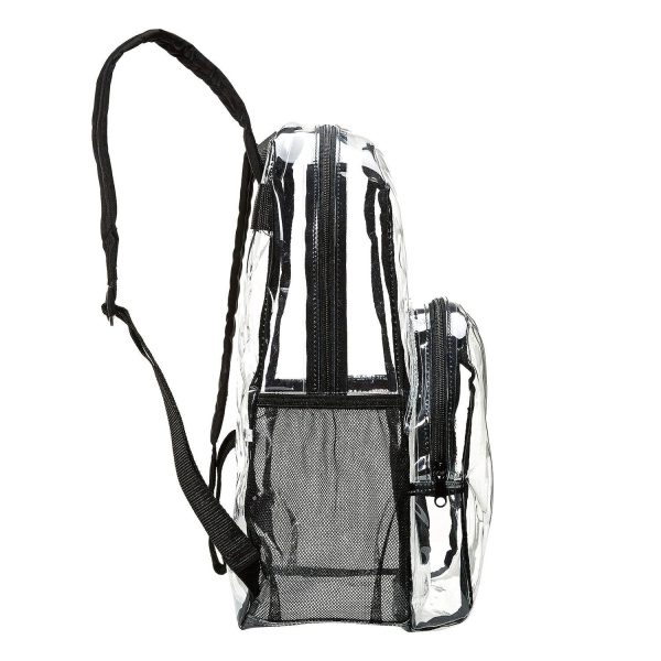 Large-capacity PVC Clear School Backpack