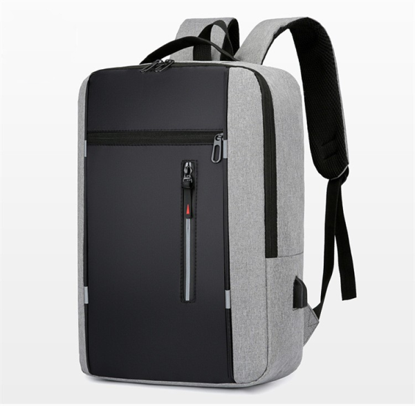 Oxford Laptop Backpack with USB Charging Port