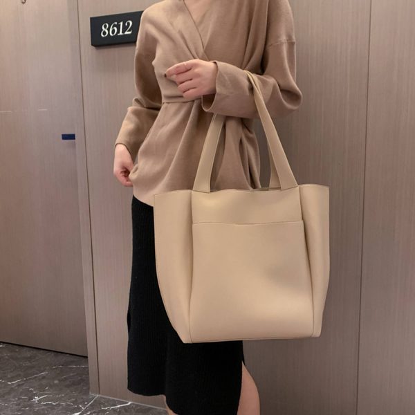 Large Practical Commuter Tote Bag