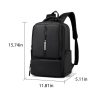 Oxford Business Commuter Backpack With USB Charging Port