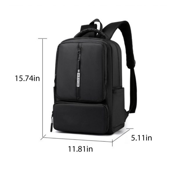 Oxford Business Commuter Backpack With USB Charging Port