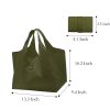 Large waterproof oxford cloth tote shopping bag