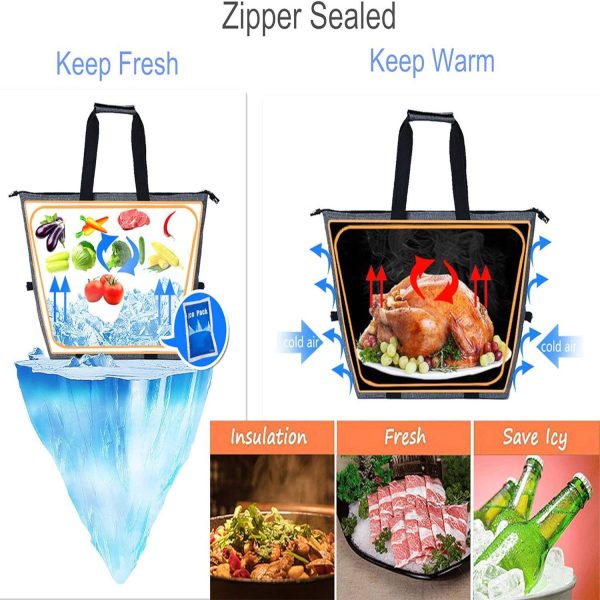Outdoor oxford picinc cooler tote bag