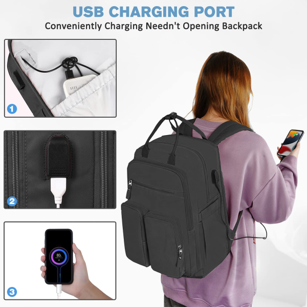 Travel Backpack with Laptop Compartment