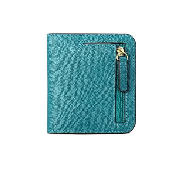 PU leather Coin Purse Wallet RFID Money Clip