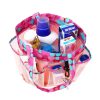 Polyester Multi Pocket Shower Mesh Tote Bag