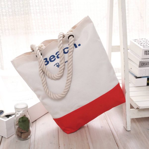 Canvas Beach Tote Bag