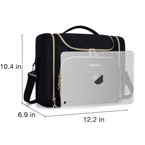 Polyester Large Travel Waterproof Cosmetic Makeup Bag