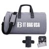 Convertible Suit with Shoes Case Waterproof DuffelBag