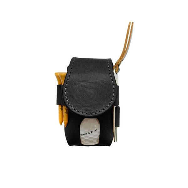 Genuine Leather Golf Pouch
