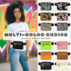 High-Capacity Polyester 4 Pockets Crossbody Fanny Pack