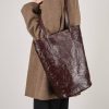 Genuine Leather for girl tote bag
