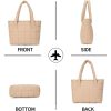 Soft Down Cotton Padded Quilted Bag for Womens