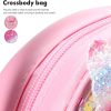 Pu Leather Little Girls Unicorn Crossbody Bag
