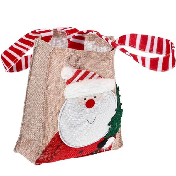 Christmas Hand Snowman Tote Bag Xmas Party Favors