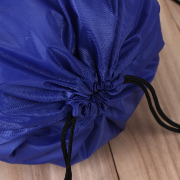 Two Tone Waterproof Mesh Cinch Bag