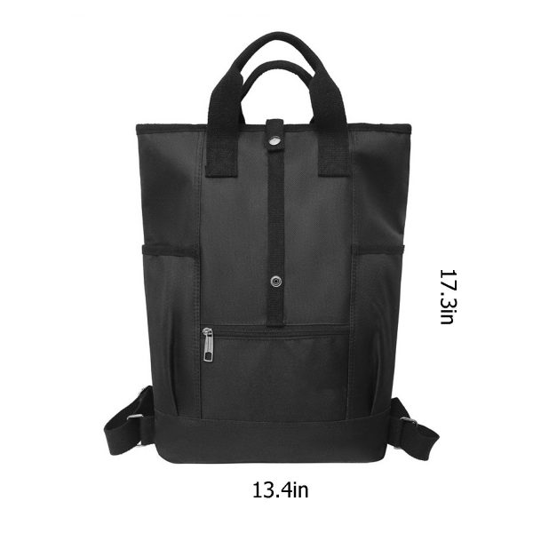Polyester roll-up backpack