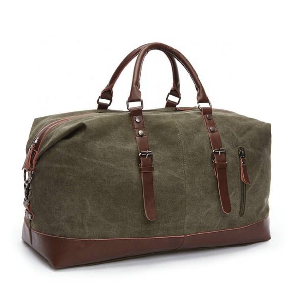Canvas Travel Tote Duffel Bag