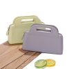 Silicone handbag makeup bag